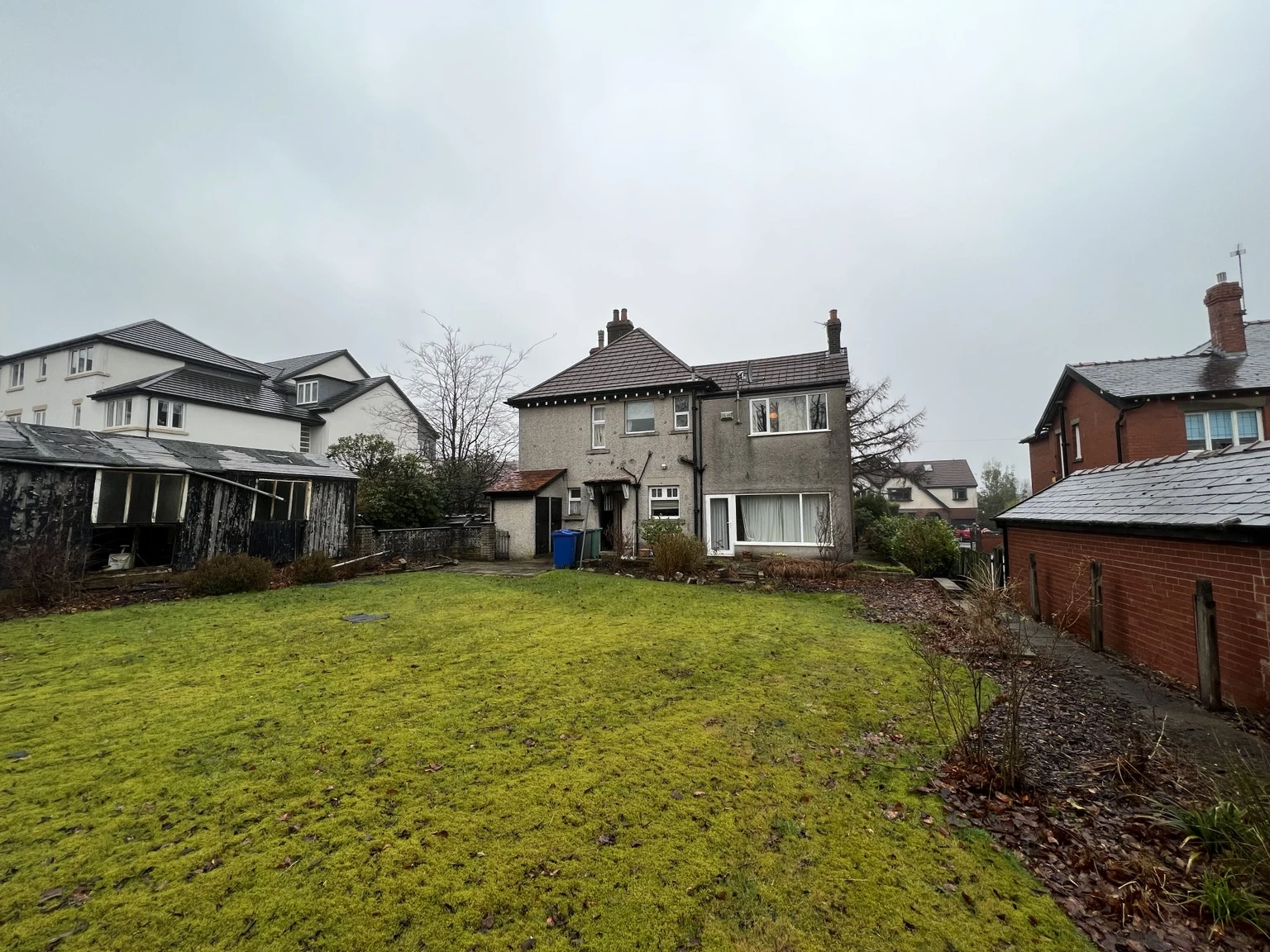 Longsight Road · garden before